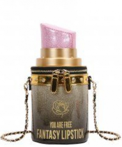 Fantasy Lipstick Bag TS-1048 BLACK
